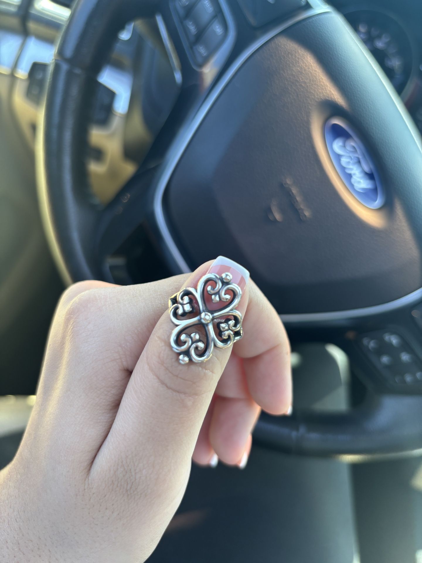 James Avery Adorned Hearts Ring