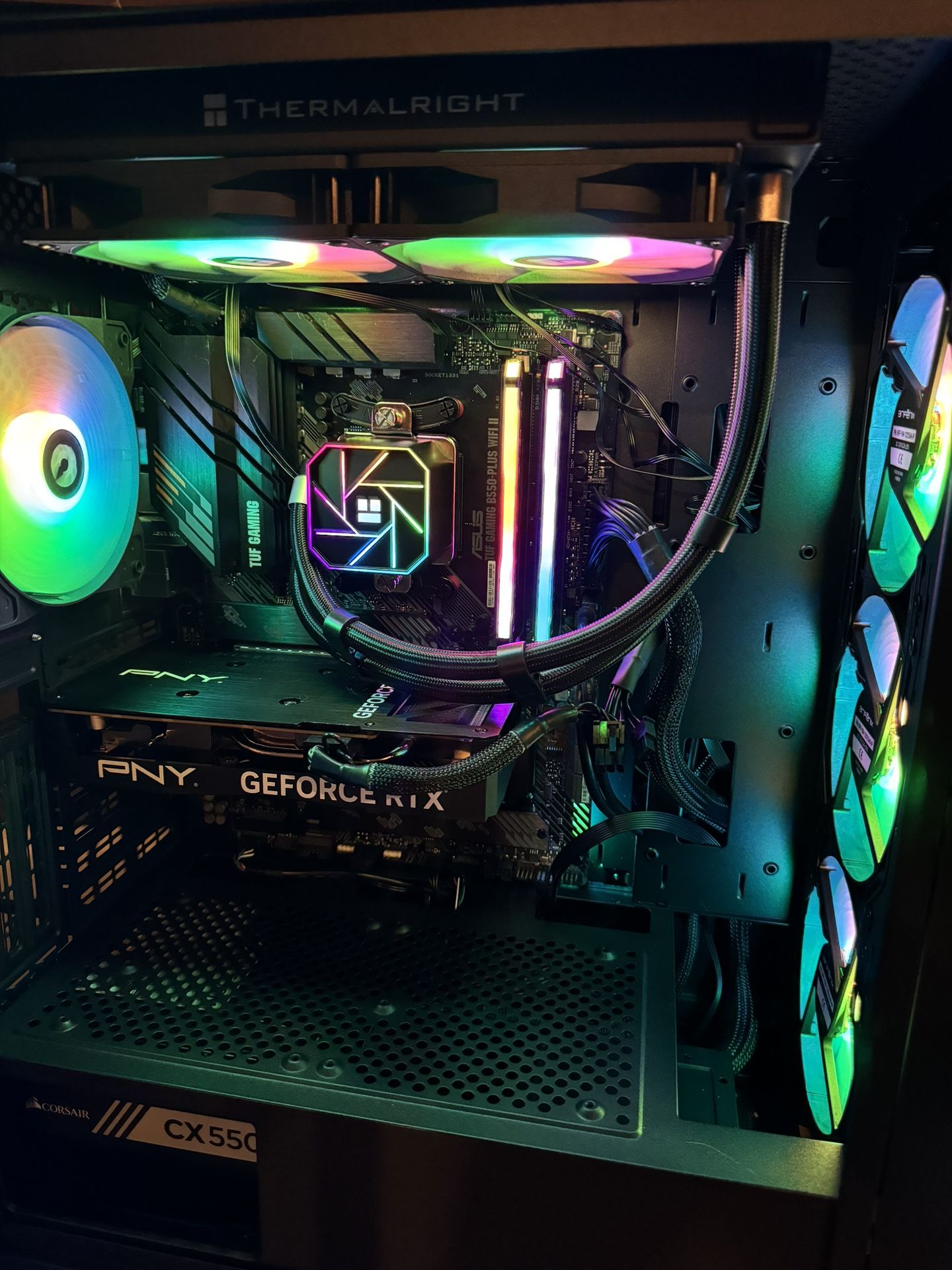 🔥 Custom Gaming PC – RTX 4060 | Ryzen 5 | 32GB RAM | Plug & Play