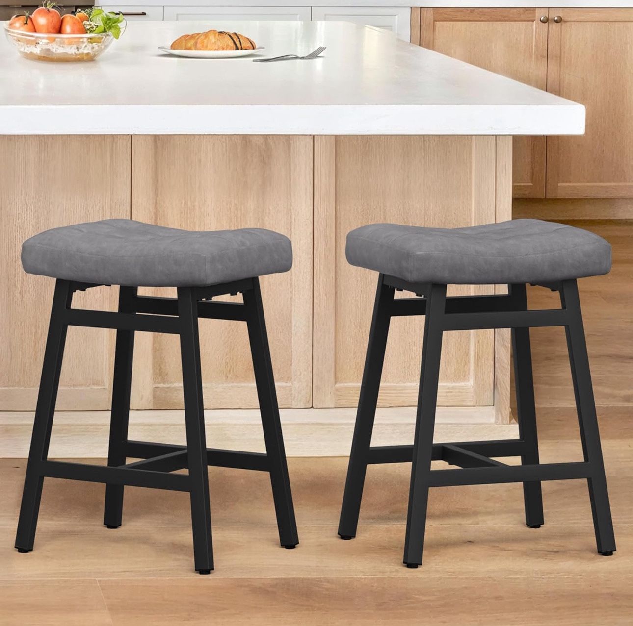 Counter Height Bar Stools Set of 3