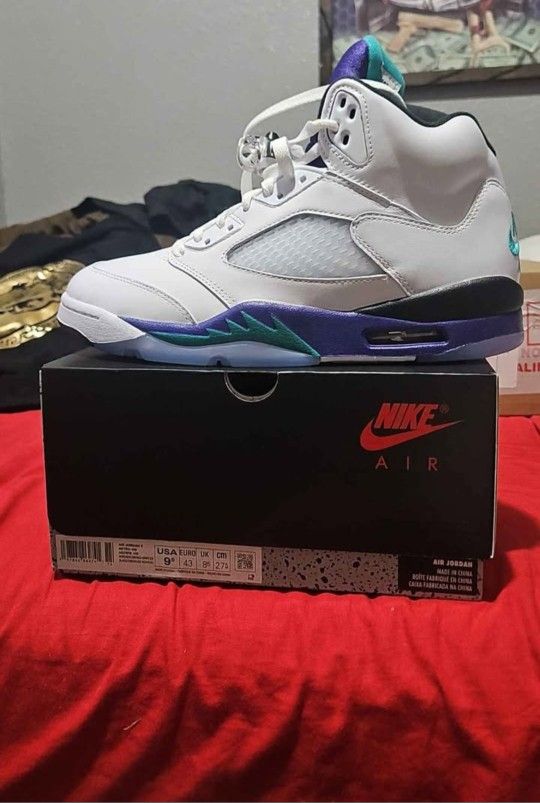 Jordan 5 Grapes Size 9.5