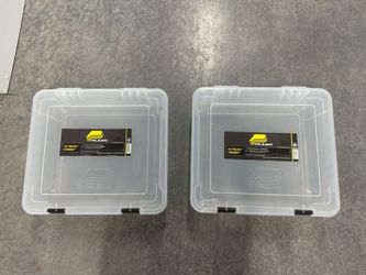 New Plano ProLatch Stowaway Box XX-Large Fishing Fisherman Clear 15.8" L x 15" W x 5.2" H