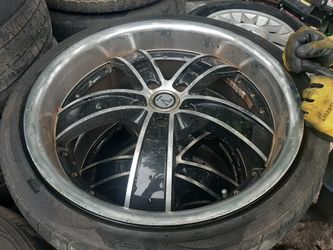 Nisaan rims and tires