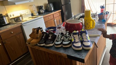 Mixed Lot of Kids' Sneakers and Boots