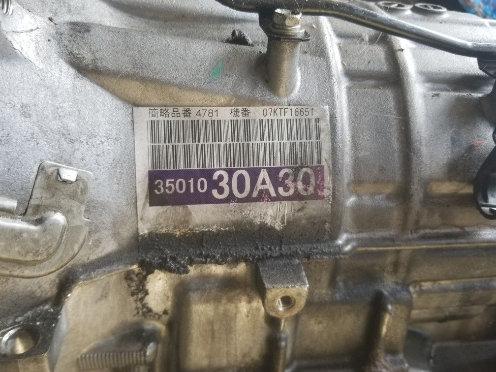 Lexus GS350 Automatic transmission For Parts