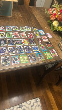 Soccer lot mainly rookies 40 total cards