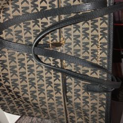 Micheal Kors Lillian Leather Large TZ tote handbag 