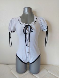 Cotton Bodysuit (S) - LittleForBig
