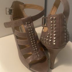 Steve Madden Taupe Color-Size 8.5