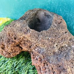 Unique Lava Rock Planters – All Natural, Perfect for Succulents and Air Plants.C
