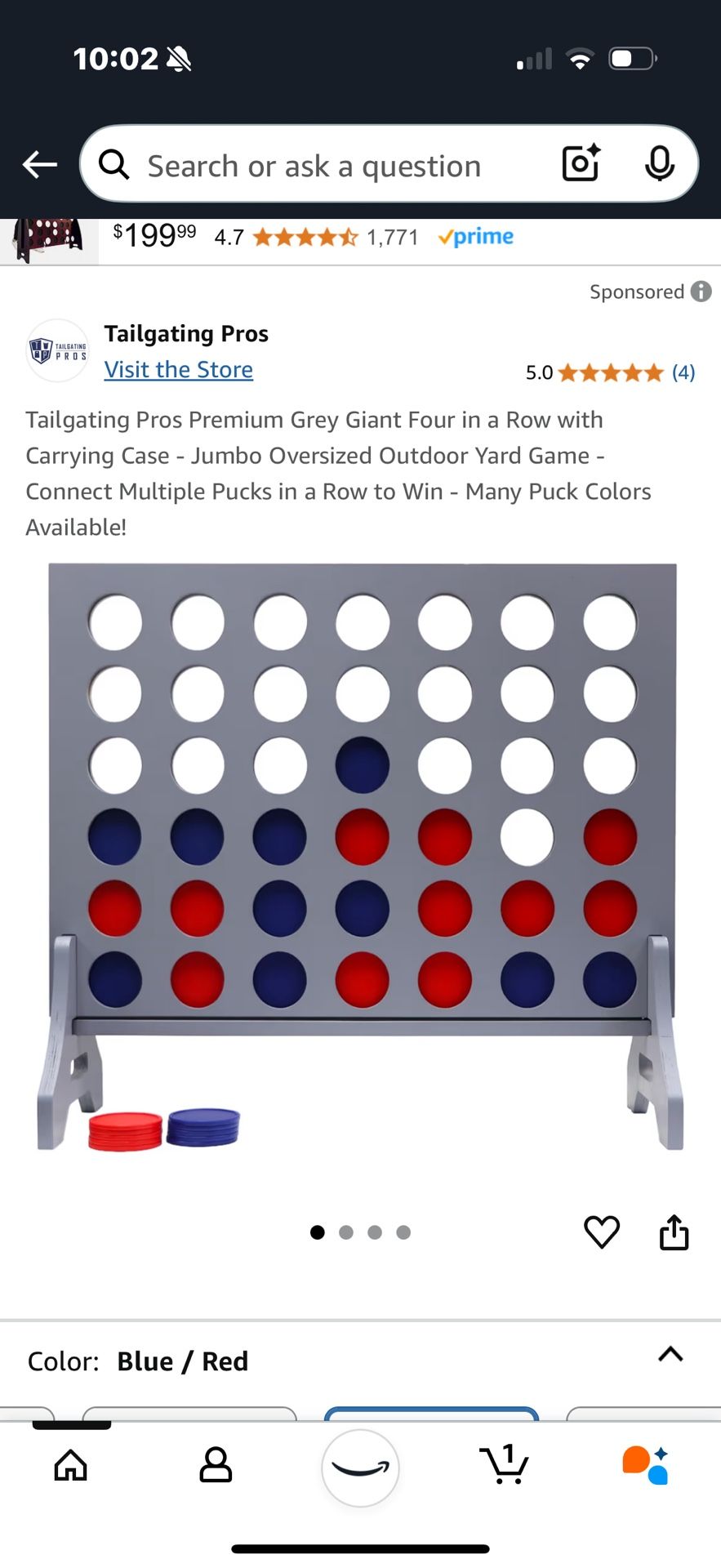 Large Connect Four, CHIPS ONLY
