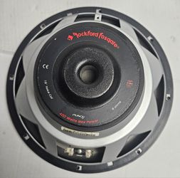 Genuine Rockford Fosgate Punch Z 12 Inch Sub Woofer 400 Watt 8ohm