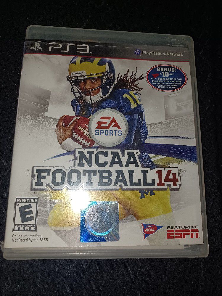 NCAA 14 FOR PS3