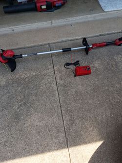 Craftsman 24 volt trimmer with battery and charger