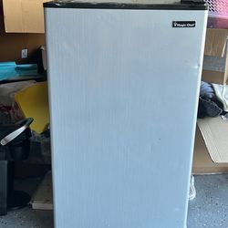 Magic Chef compact mini refrigerator.