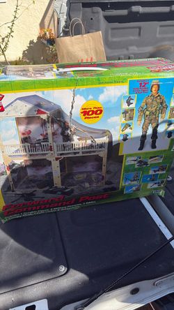 Forward Command Post Military Playset