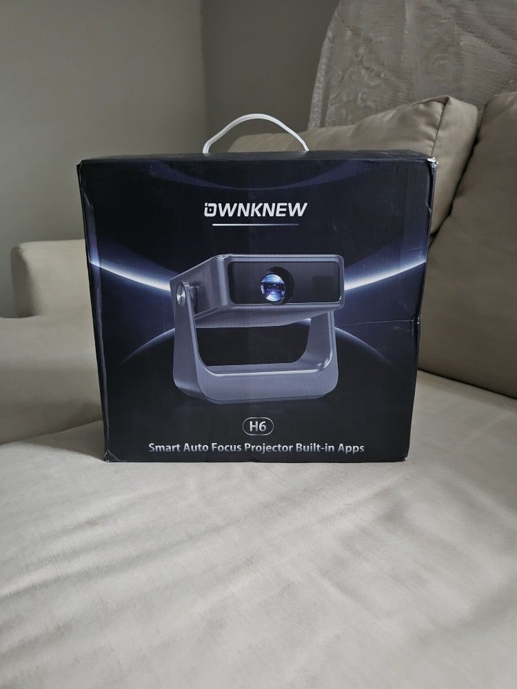 Smart Projector + Bluetooth Soundbar Combo (New Open Box)