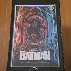 Absolute Batman #19 - Mark Brooks - Comic Sketch Art - Foil (Limited 600) Signed
