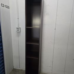 Narrow Cabinet Bookshelve 