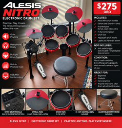 Alesis Nitro Electronic Drum Set
