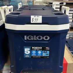 Igloo MaxCold Latitude 62-quart Roller Cooler
