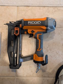 Rigid pneumatic nailer brad nail gun air