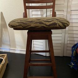 Swivel Bar Stool Chairs 2 Pieces 