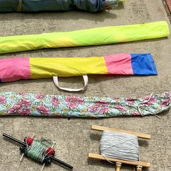 Kites and kite string reels!