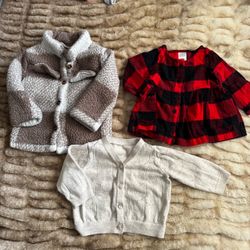 $5 baby girl clothing bundle dress + jacket