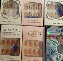 Press on nail lot 6 sets