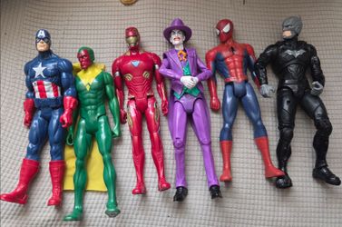 Super heros action figures toys