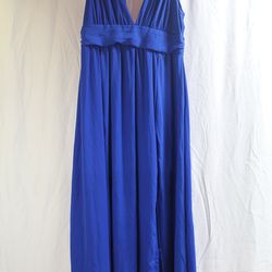 Blue dress L