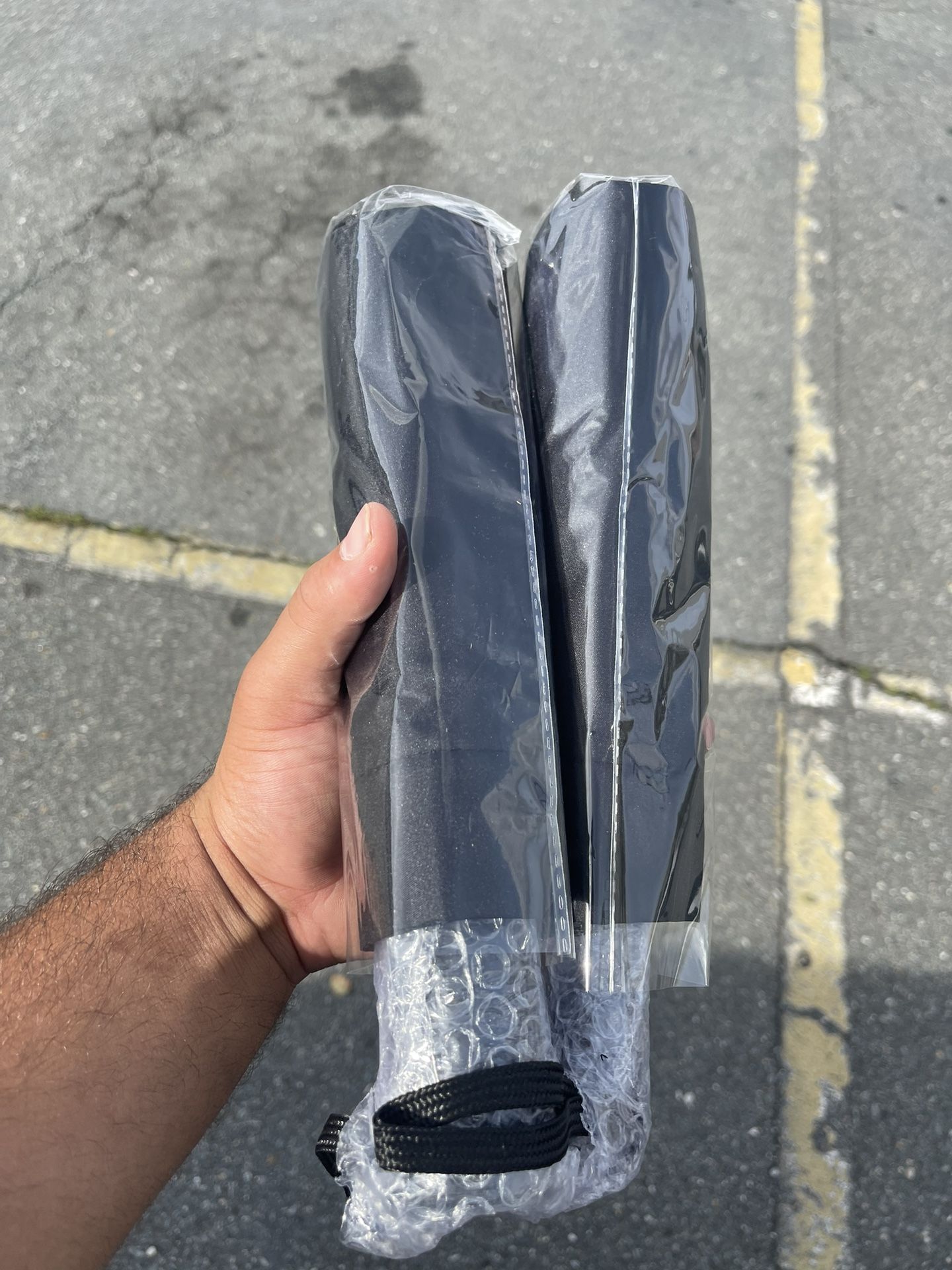 2 Black High Quality Umbrellas