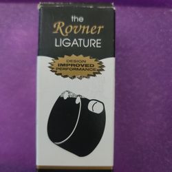 Rovner Ligature Soprano Sax H.Rubber 1RVS New In B9x