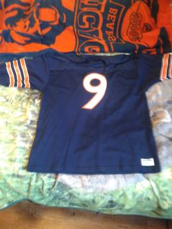 1986 Super Bowl XX Chicago Bears - Jim McMahon #9 jersey.