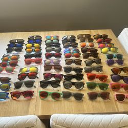 Giant Selection Of Sunglasses (65 In Total)