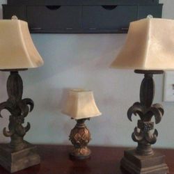 THESE ARE REAL CANDLES. -   Very Beautiful Wrought Iron Heavy Base 