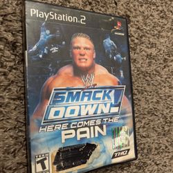 WWE Here Comes The Pain For PlayStation 2 Complete 