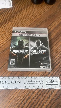 PS3 combo pack call of duty Black ops