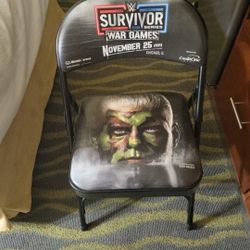 WWE COLLECTOR'S CHAIR! 