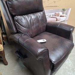 Bound Leather Lift Chair 