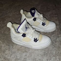 Nike Air Jordan 4 Retro "Metallic Purple" 2020 GS