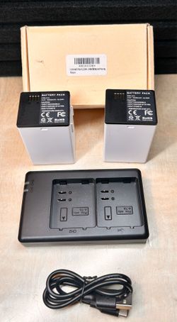 Upgraded 2-Pack XL Extended Batteries and Charger Station Compatible with Arlo Pro 3/4 XL Arlo Go 2 VMA5410 and for Arlo Ultra, Ultra 2, Pro 3 and Pro