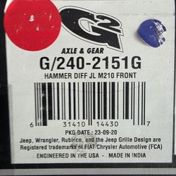 Differential cover G2 hammer