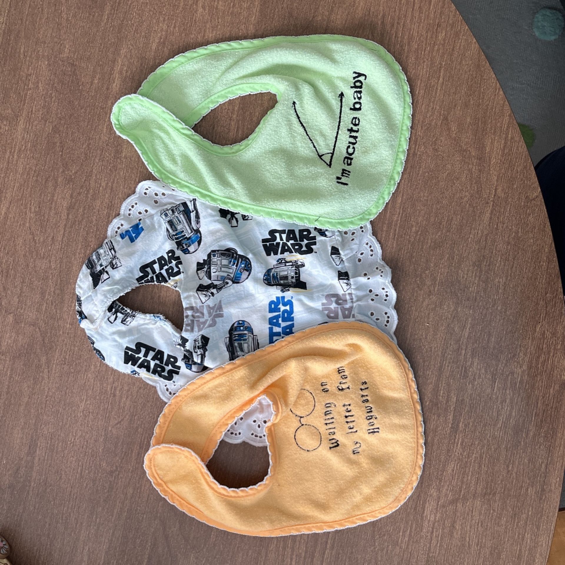 Embroidered Baby Bibs