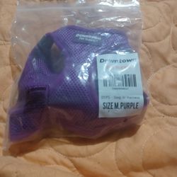 Purple Dog Harness Size Medium  Thumbnail