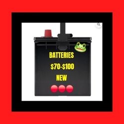 Batteries AUTOMOTIVE Most New Discount Prices