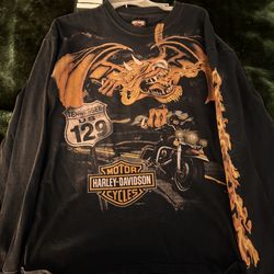 Harley Davidson grail long sleee v