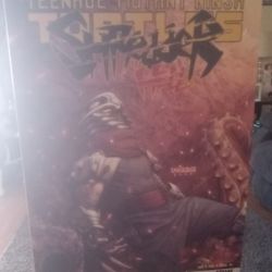 Teenage Mutant  Shredder  Comic Book And Action Figure 