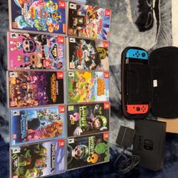 Nintendo Switch And Games 