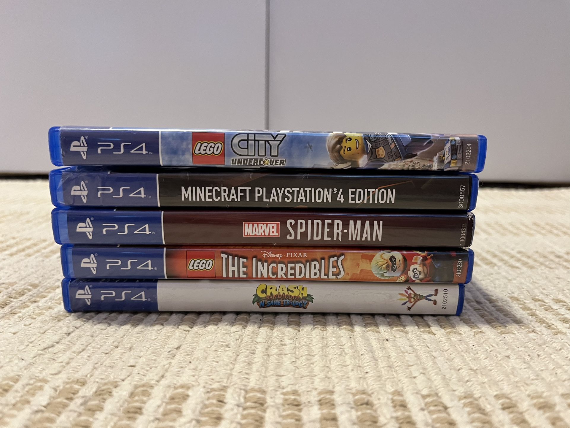 5 PS4 GAMES